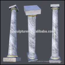 High polished Roman morden design whole sale big size marble columns pillars for building architectural decoration